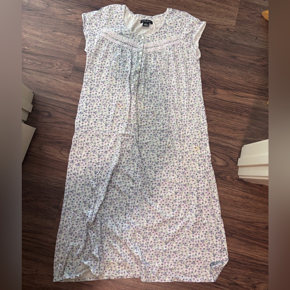 Floral Maternity Sleeveless Dress